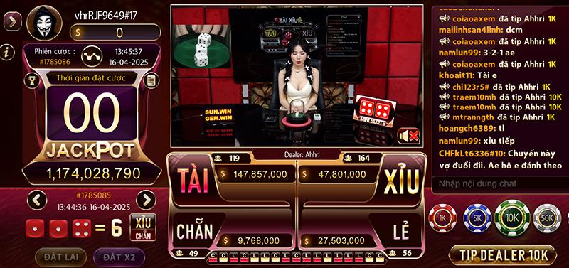 Live tài xỉu môn chơi được quan tâm nhất năm 2025